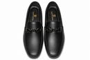 Saffiera Burgundy Chain Loafer — Dark Brown