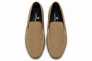 Saffiera Beige Suede Moccasin Loafer