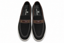Saffiera Horsebit Leather Loafer — Black